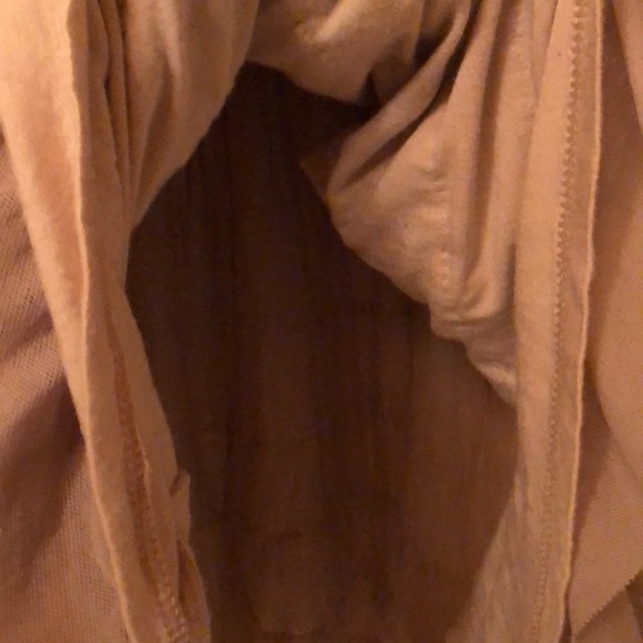 💓Aqua Ballerina Style Black Tank Wide Band Waist, Beige Soft Ruffle Dress - Picture 11 of 13